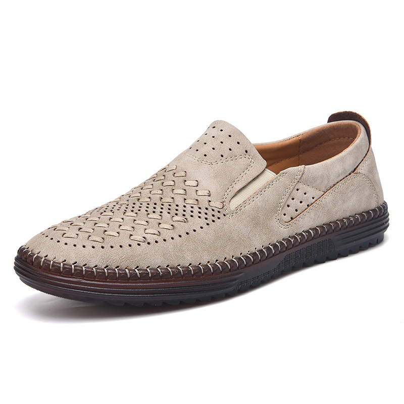 Men's Versatile Outdoor Casual Leather Shoes foto 3