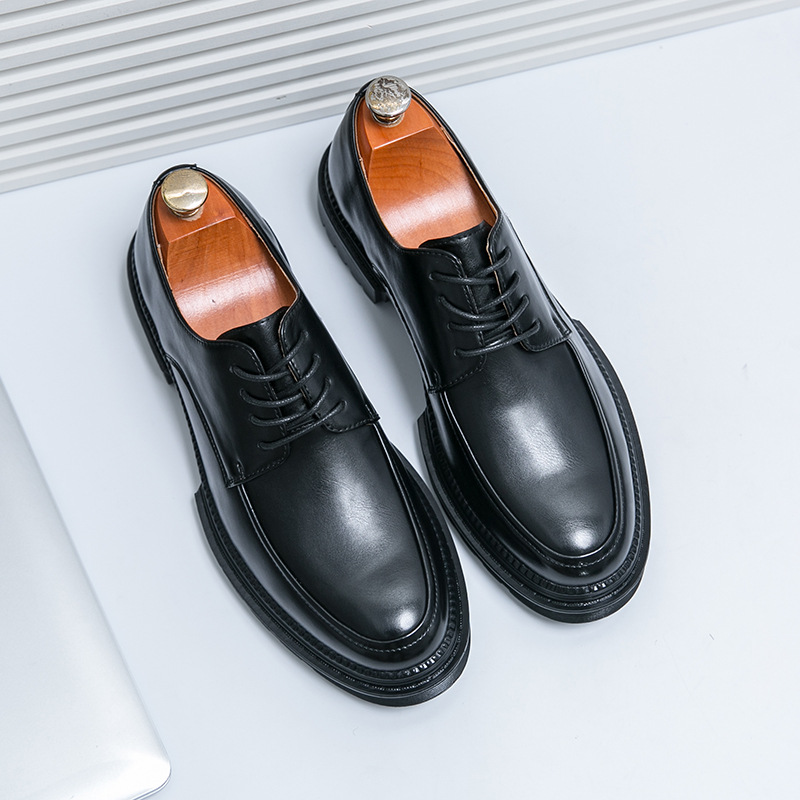 Business Casual Leather Shoes Trendy foto 2