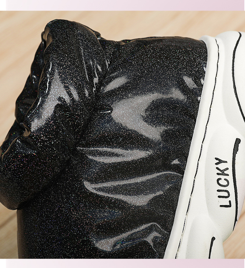 Cotton Slippers Men Can Wear Outside In Winter Plus Velvet Warm Shoes foto 5