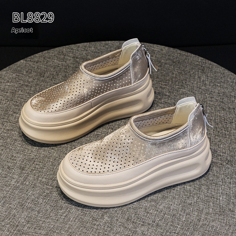 Women's Platform Sneakers Spring And Summer All-match Hollow Out foto 2