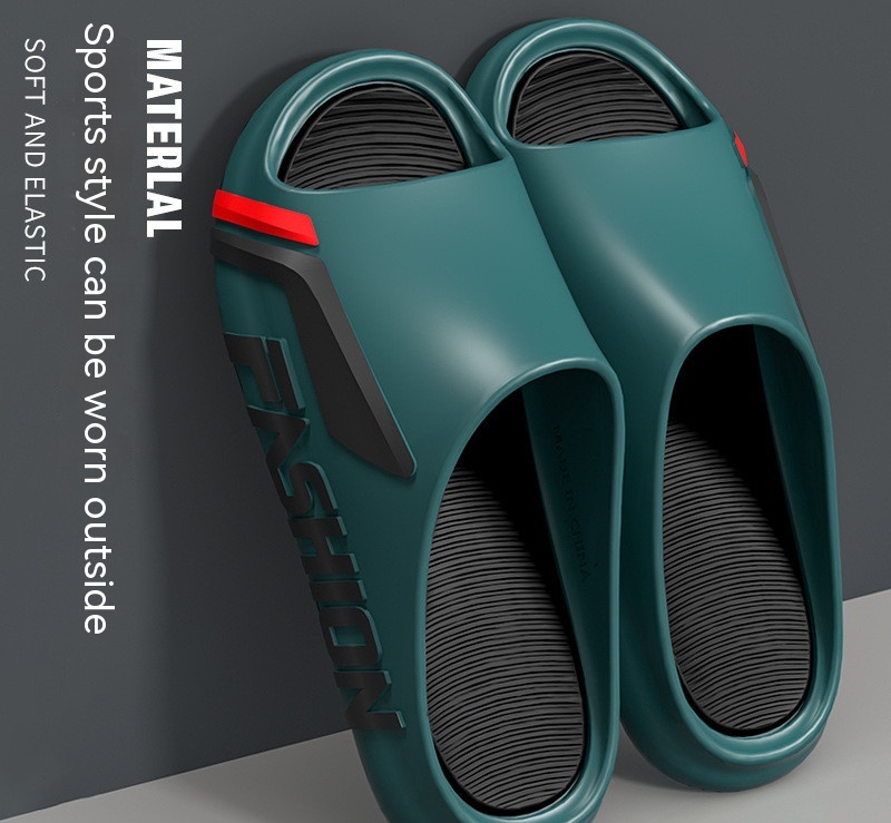 Fashion New Men's Outerwear Slippers foto 3