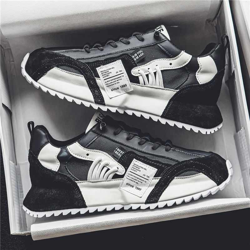Breathable Casual Versatile Sneaker Men's Work Driving Work Platform Dad Shoes foto 4