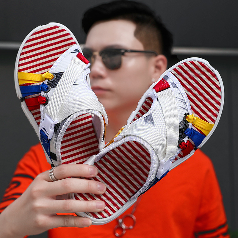 Ins Internet Hot Fashionable Men's Slippers foto 4