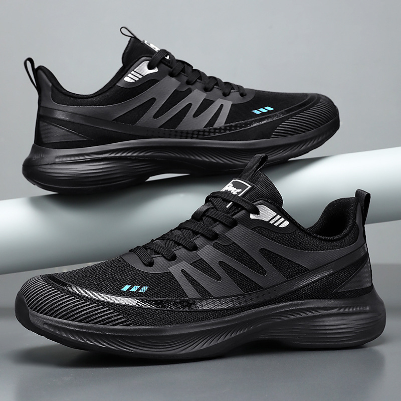 Air Pumps EVA Cold Adhesive Mesh Shoes Lightweight Comfortable Running Shoes foto 2