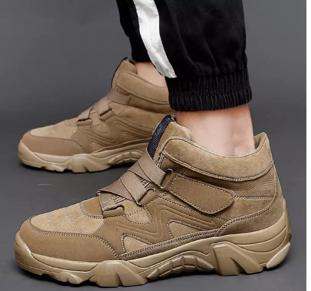 Plus Size Outdoor Elderly Cotton-padded Shoes Men's Winter foto 3