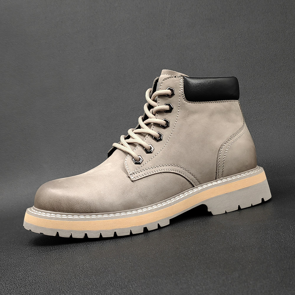 Men's Leather Casual Leather Boots foto 4