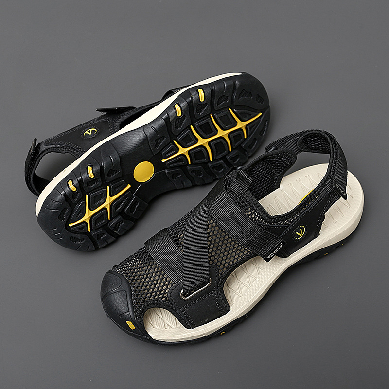Mens Slip-on Large-size Sandals foto 5