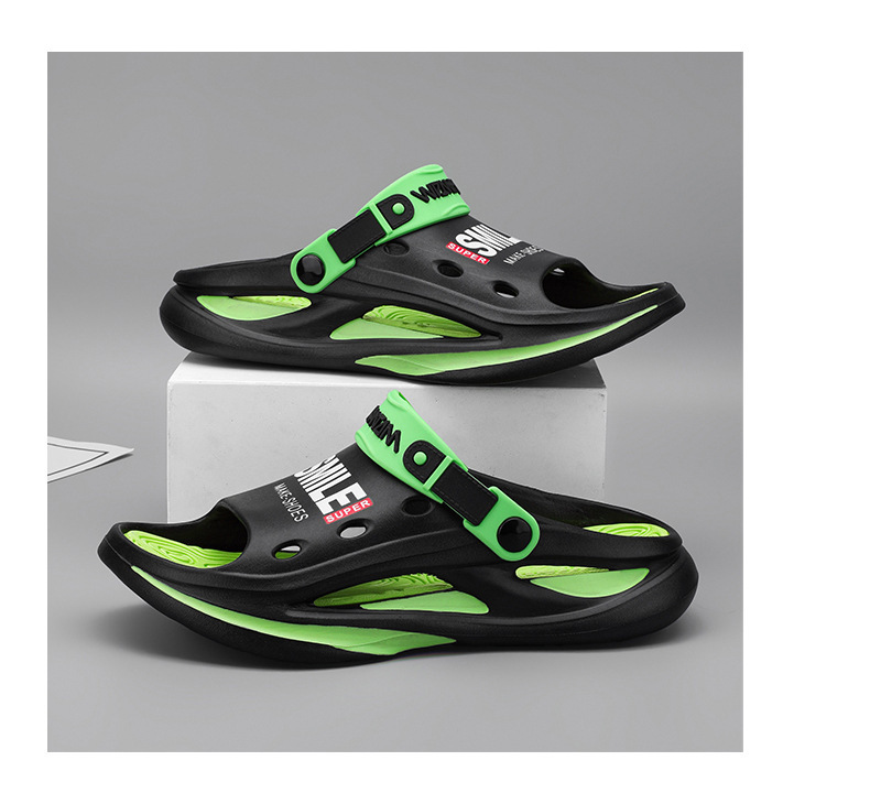 Student Summer EVA Outdoor Driving Plus Size Beach Slippers foto 3