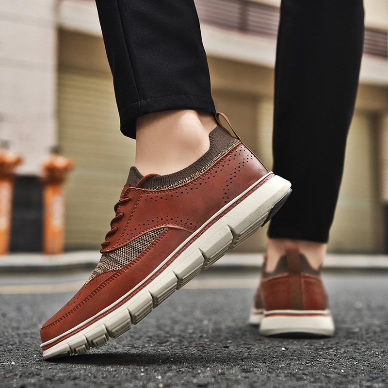 Men's British Style Casual Fashion Leather Shoes