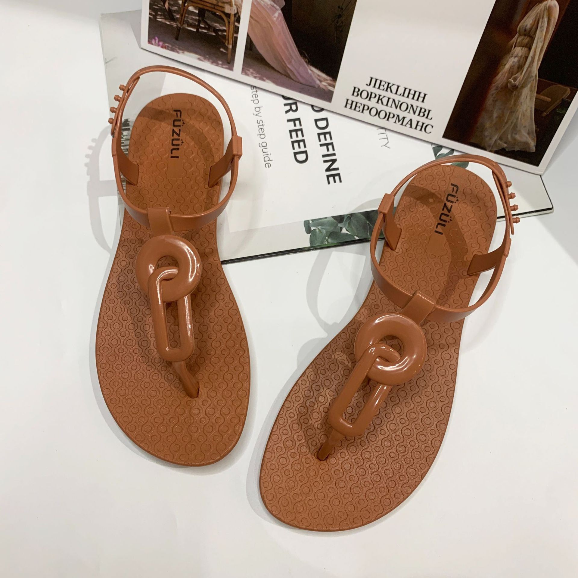 Summer Influencer-style New Casual Strappy Sandals foto 5