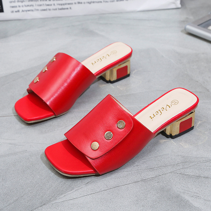Womens Fashion Wedge Slippers foto 2