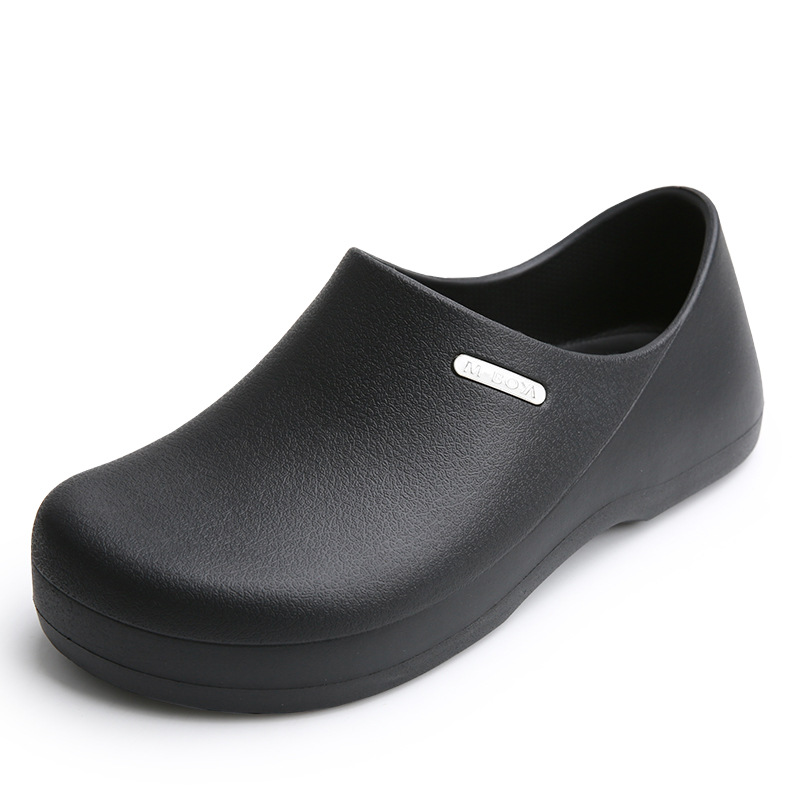 Waterproof Non-slip All-inclusive Outdoor Kitchen Work Shoes Lightweight Platform Cleaning Shoes foto 2