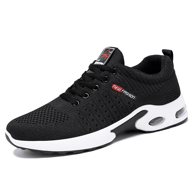 Plus Size Men's Shoes Flyknit Breathable Sneaker foto 4