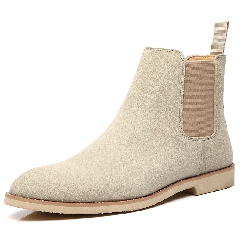 Men's Chelsea Boots AutumnWinter Suede High-Top foto 5