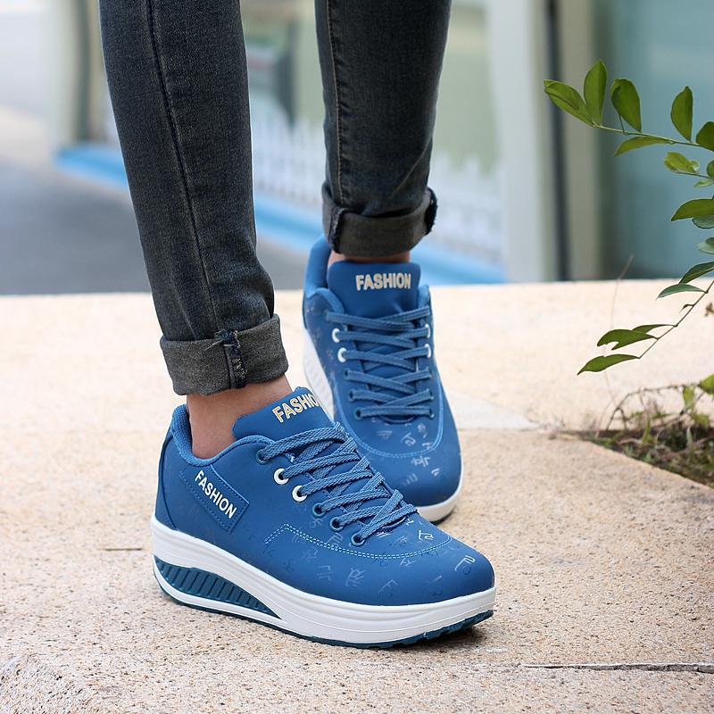 Mesh Sneakers Rocking Womens Shoes Air-cushioned Mesh Footwear foto 5