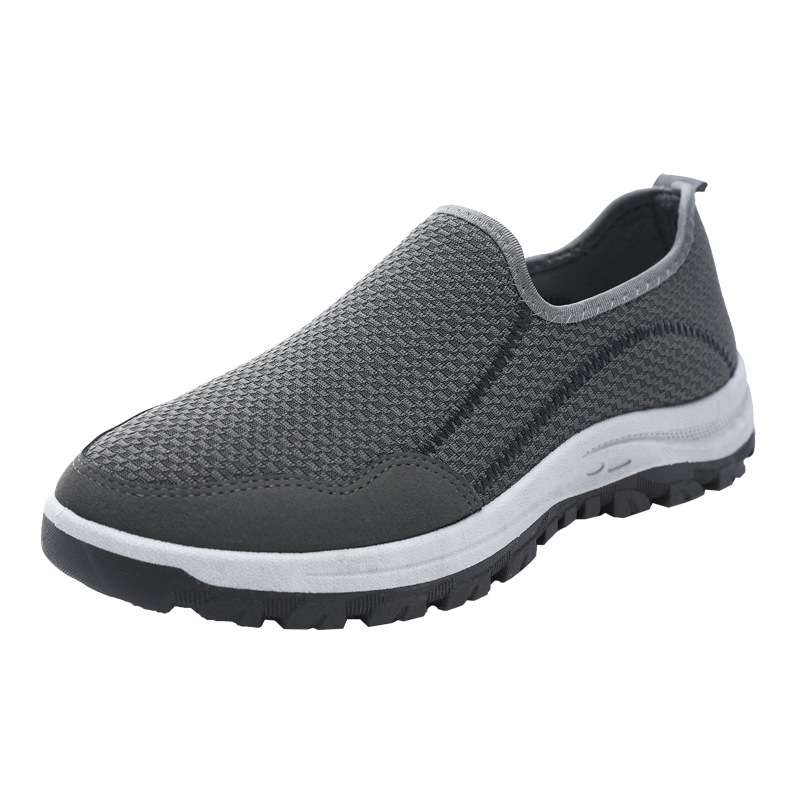 Spring Men's One Pedal Cloth Shoes Breathable Soft Bottom foto 5