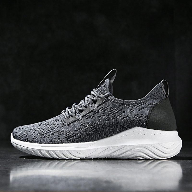 Fly-knit Sneakers Men's Trendy Casual foto 2