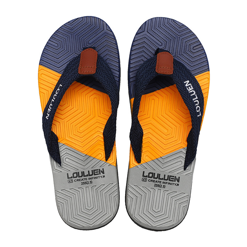 Summer Fashion Personality Beach Men Flip-flops foto 2