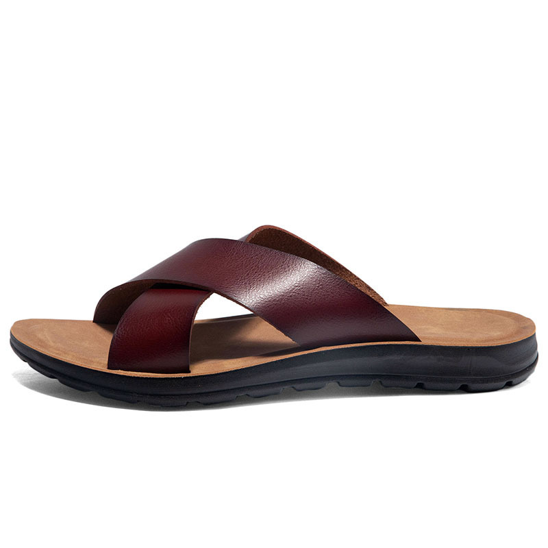 Men's Slippers Outer Wear Plus Size Beach Shoes foto 3