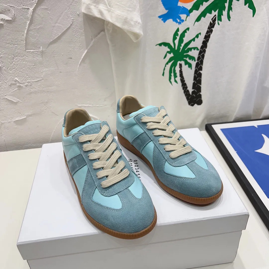 Soft Cowhide Unisex Thin-soled Casual Sneakers foto 3