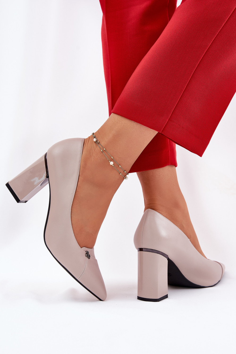 Pumps met dikke hak Step in style foto 2