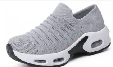Plus Size Fly-knit Socks Shoes Women's Stretch Knitted foto 3