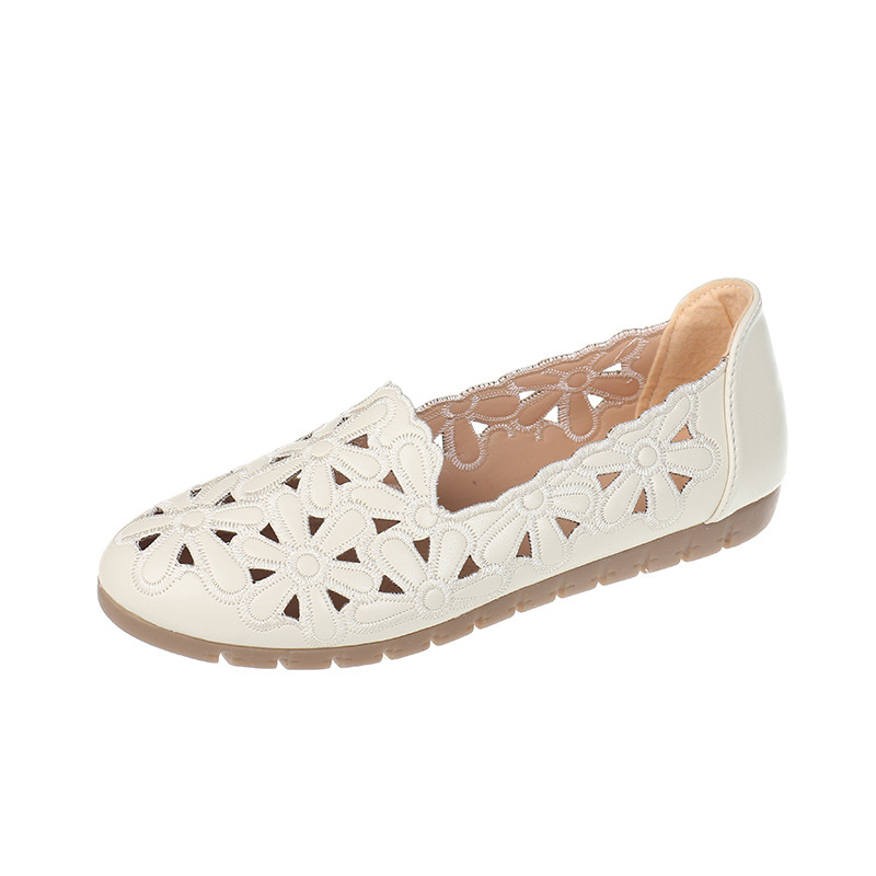 Soft Bottom Casual Hollow Breathable Flat Lazybones' Shoes foto 4