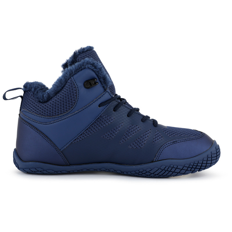 Outdoors Breathable Five-finger Couple Cotton-padded Shoes With Velvet Snow Boots foto 5