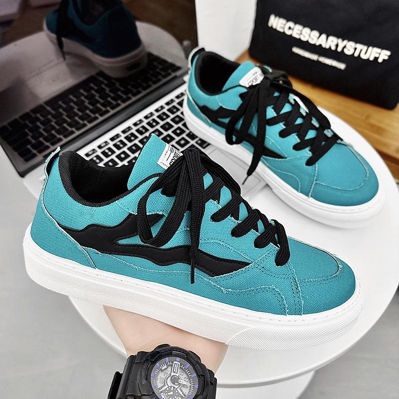 Sports Black Trend Flat Shoes foto 4