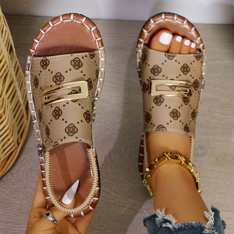 Plus Size With Round-toe Sandles Flat Bottom foto 4