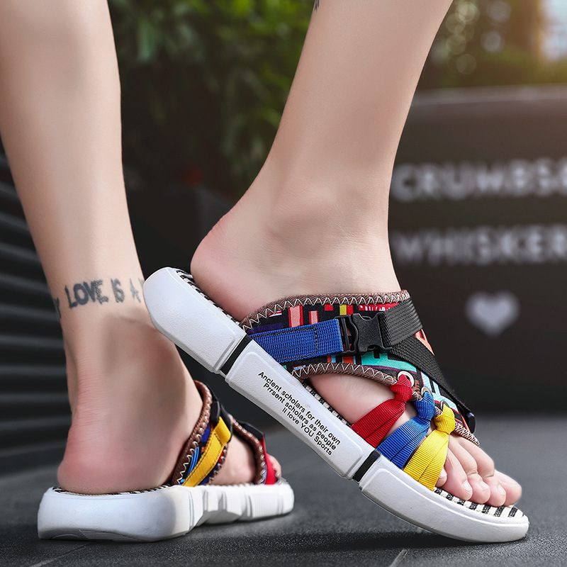 Ins Internet Hot Fashionable Men's Slippers foto 2
