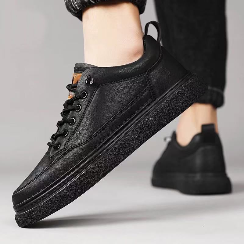 Men's All-match Black Sports Casual Shoes foto 4