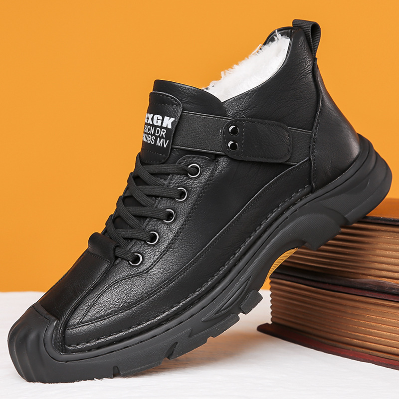 Men's Fleece-Lined Warm Casual Shoes foto 5