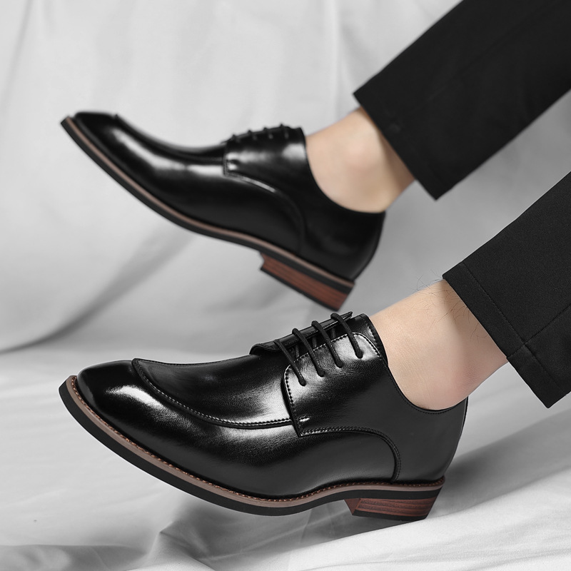 Business Formal Wear Height Increasing Insole Casual Men's Shoes foto 2
