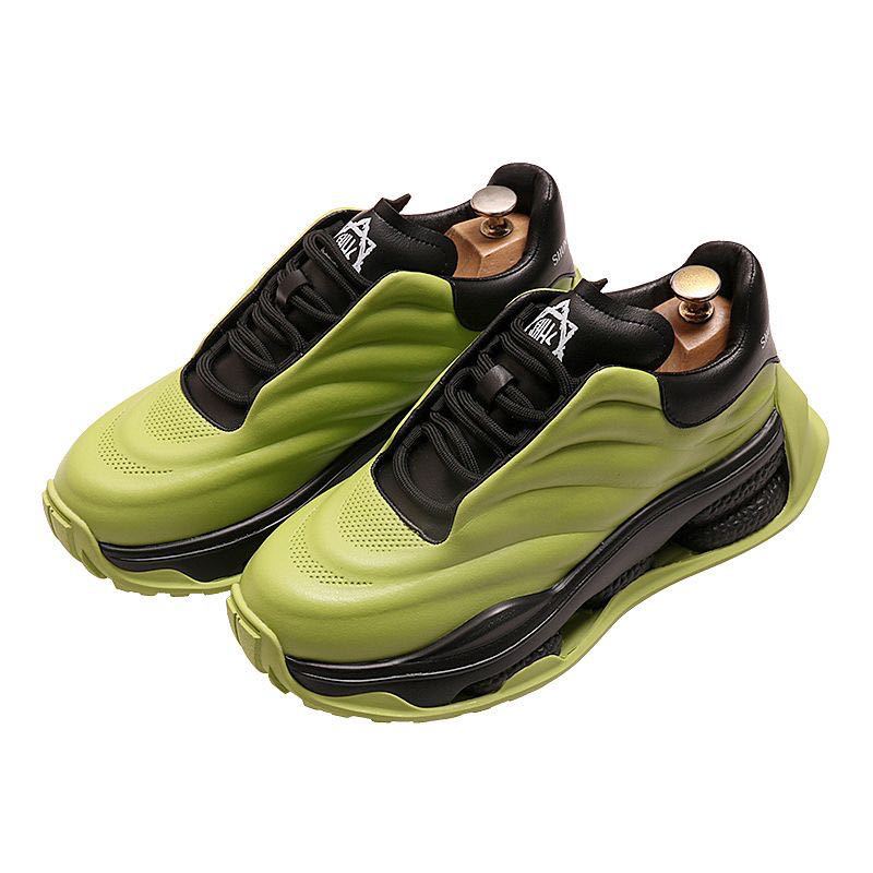 Soft Bottom Increase Sports Fashion Shock-absorbing Casual Shoes foto 3