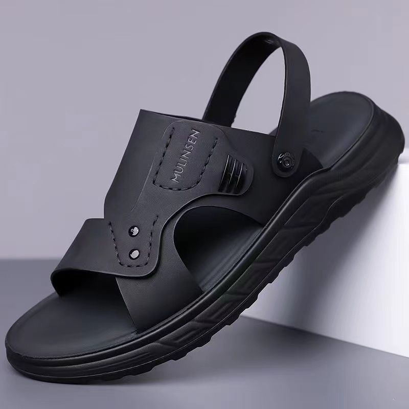 Waterproof Non-Slip Soft-Soled Mens Dual-Use Sandals foto 5