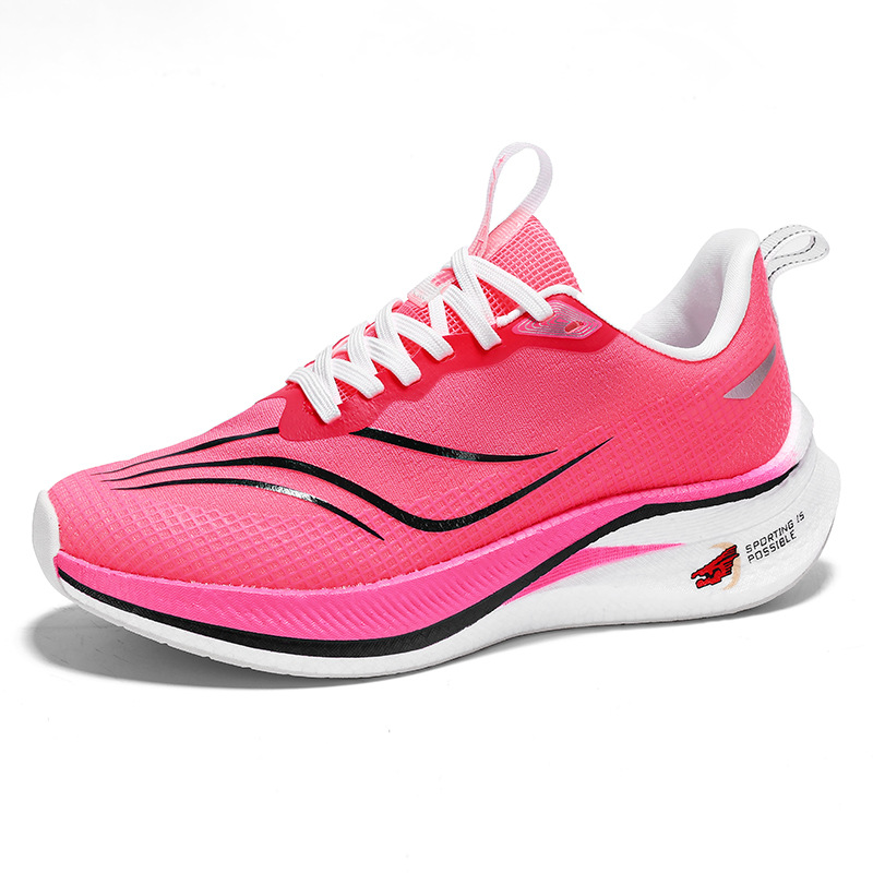 Women's Carbon Plate High Elasticity Shock-absorbing Sports Shoes foto 3