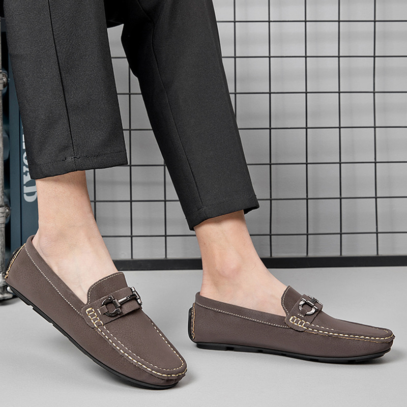 Men's Casual Fashion All-matching Lazy Doug Shoes foto 5