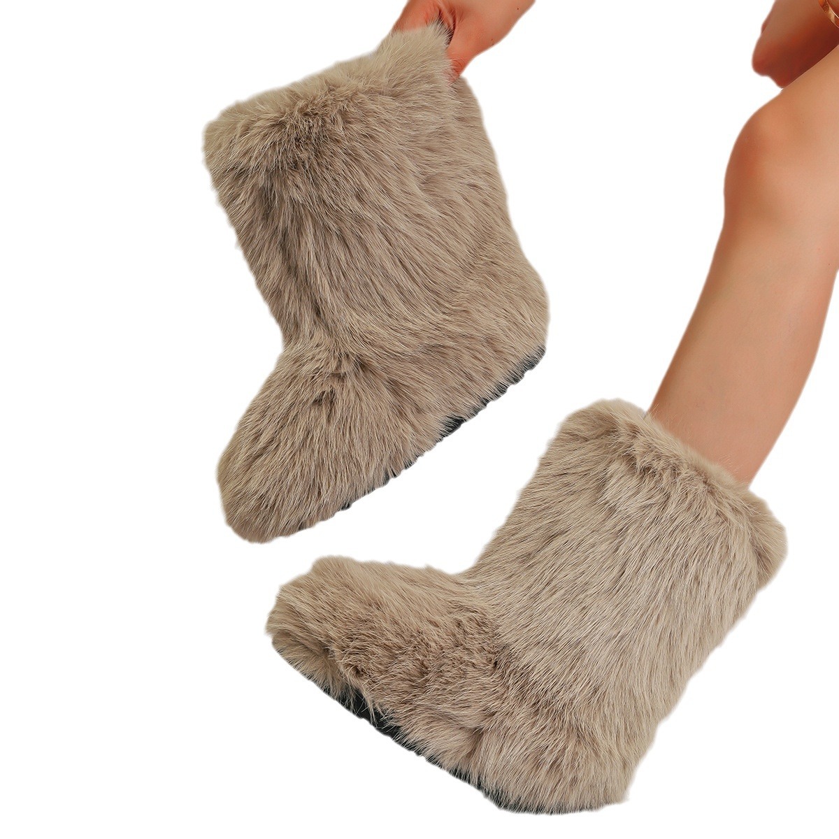 Snow Boots Middle Boots Furry Boots foto 4
