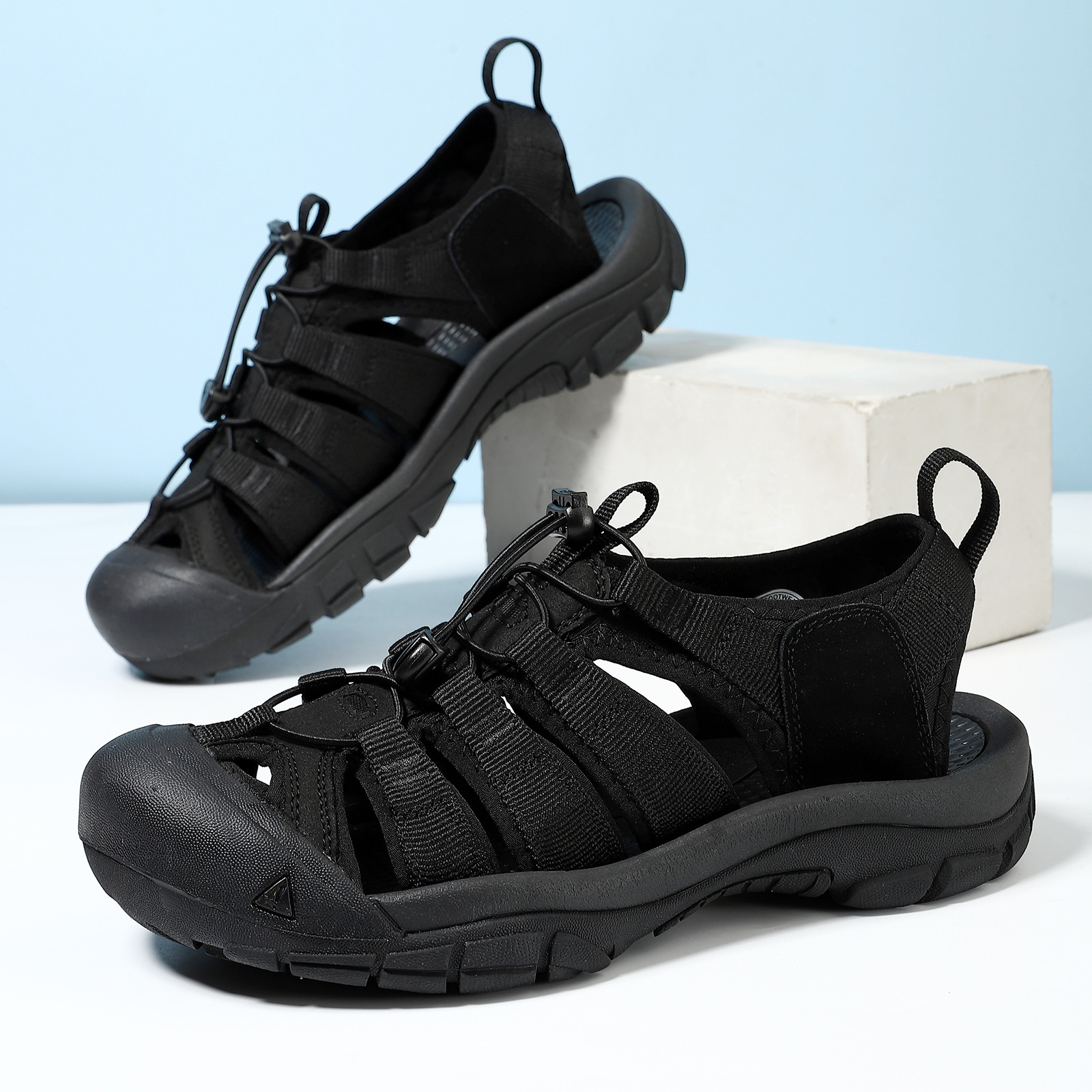 Outdoor Casual Men's Thick Soled Toe Sandals foto 4
