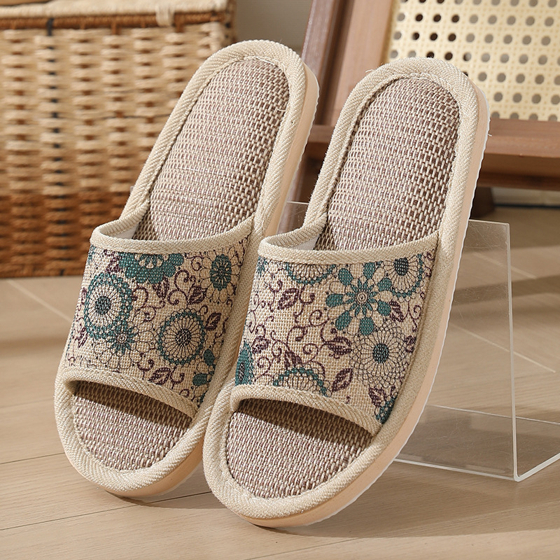 Women's Cotton And Linen Slippers foto 3