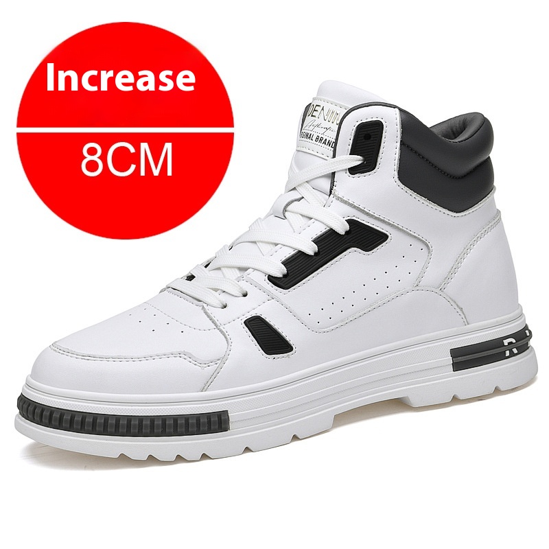 Martin Boots Men's Casual Sneakers Elevator Winter Shoes Sneaker Height Increasing Insole foto 2