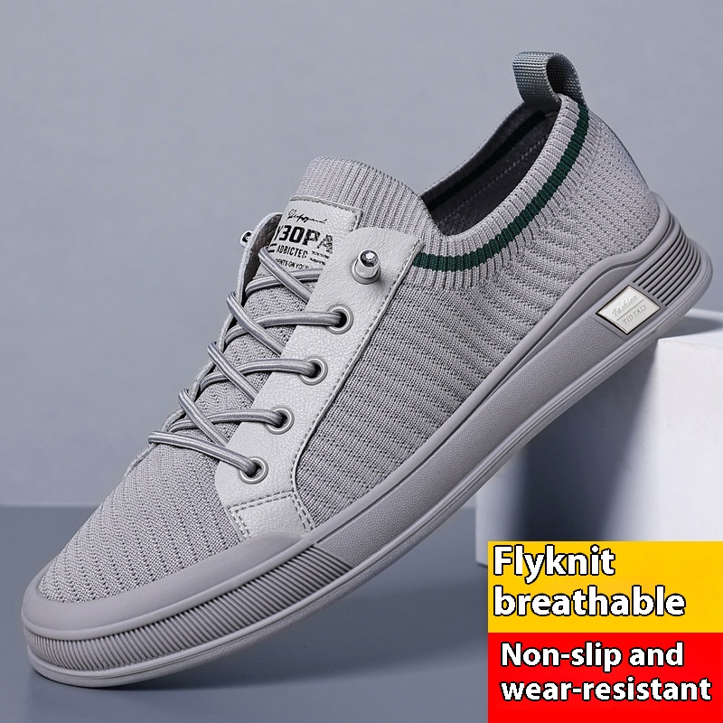 Flying Woven Breathable Men's Casual Sneaker foto 4