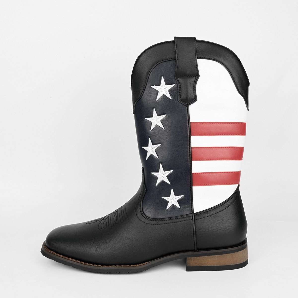 Five-pointed Star Suit Men's Western Cowboy Boot foto 3