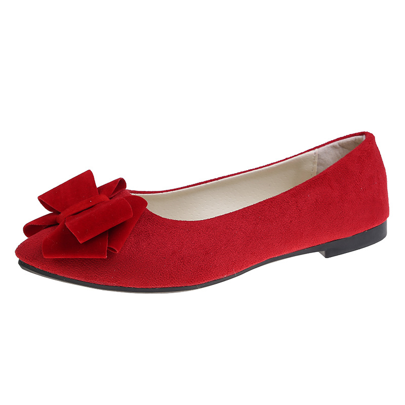 Bowtie Flat ShoesMinimalist Lowcut Work Shoes foto 5