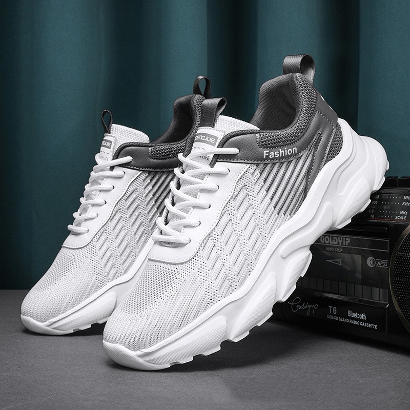 Men's Summer Breathable Thin Mesh Student Mesh Shoes foto 5