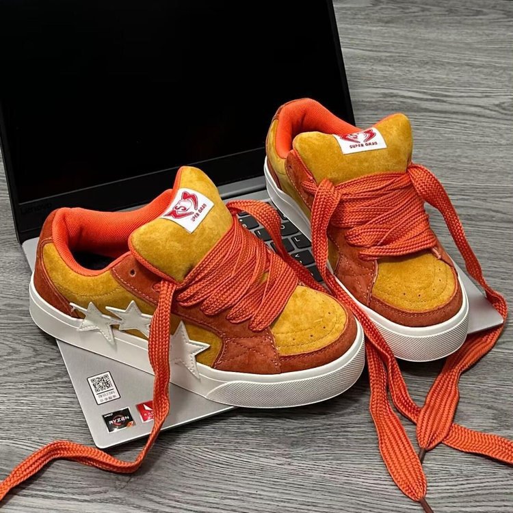 Retro Autumn And Winter New Fashion All-matching Sneakers foto 3