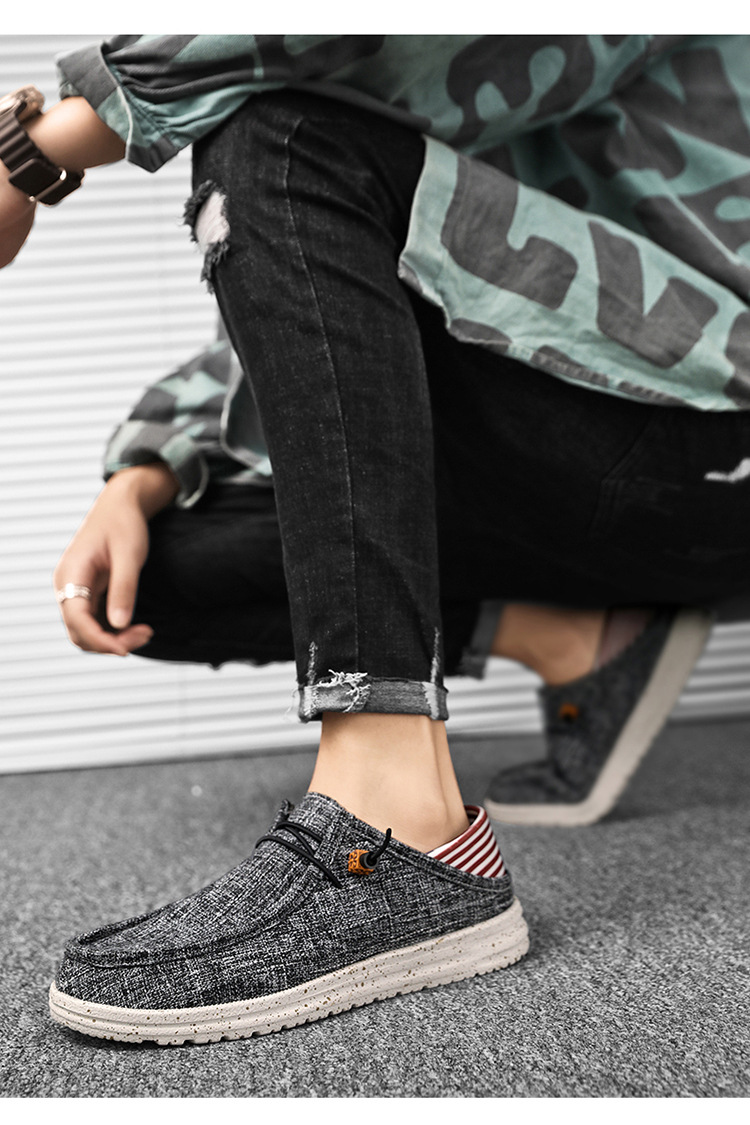 Men's Lazy Canvas Casual Shoes foto 4
