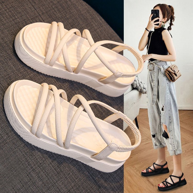 Women's Platform Sandals Roman Style foto 4