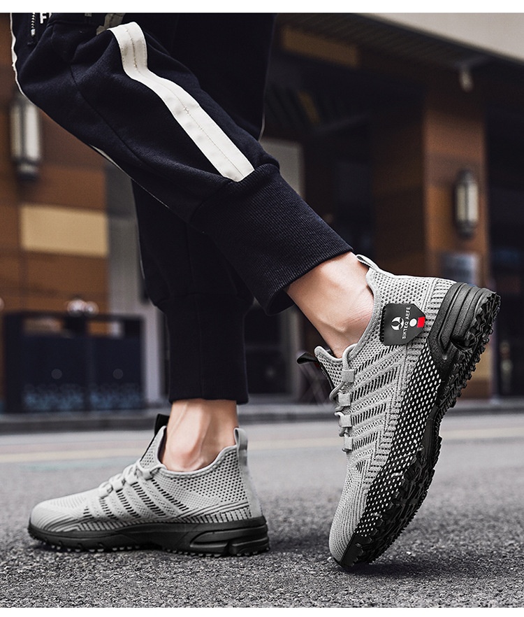 British Style Cool Simple Mesh Sneaker Men foto 4